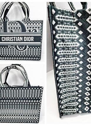 Шоппер бренд christian dior