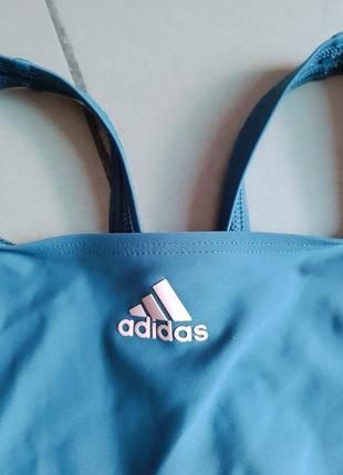 Спортивный цельный сдельный купальник adidas р.м/l