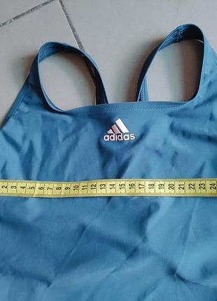 Спортивный цельный сдельный купальник adidas р.м/l4 фото