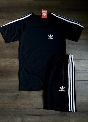 Комплект adidas summer black2 фото