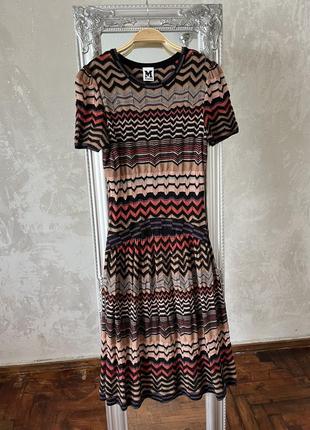 Missoni платье миди трикотажное s