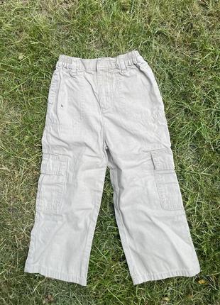 Брюки джинсы карго летние детские обмен брюки с карманами
