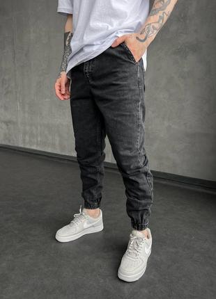 Чоловічі джинси темно - сірі / якісні чоловічі джинси штани на весну - літо - осінь3 фото