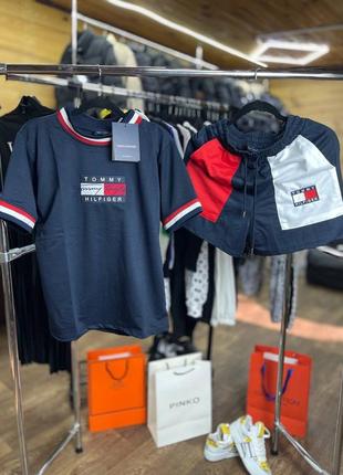 Летний костюм в стиле Tommy hilfiger3 фото