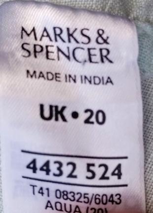 Стильная мятная рубашка marks &amp; spencer5 фото