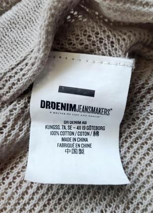 Майка dr. denim (швеция, 100% хлопок), р. s/m8 фото