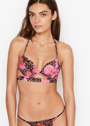 Купальник victoria's secret original s высокая посадка 34b 75b push up7 фото