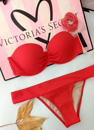 Victoria's secret original 34b 34c 75b 75c 36b 80b xs s m l купальник бандо