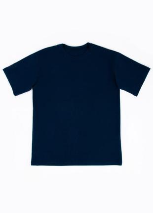 Футболка оверсайз подростковая, футболка oversize для подростков, синяя, голубая, серая, голубая, голубая, синяя3 фото