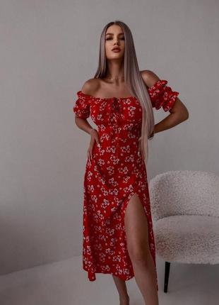 Платье миди, платье