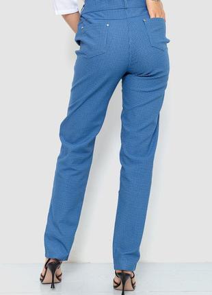 Штани жіночі класичні, джинс, бордовий, електрик5 фото