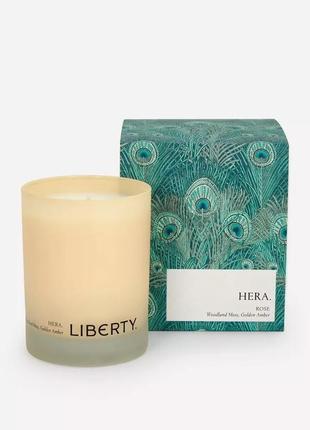 Liberty hera scented candle ароматична свічка, 60 г.