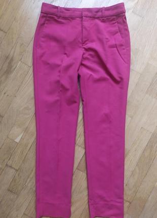 Продам классические брюки насыщенного малинового цвета от zara1 фото