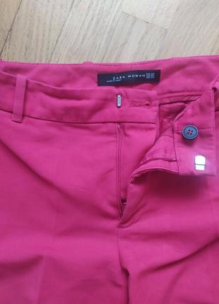 Продам классические брюки насыщенного малинового цвета от zara3 фото