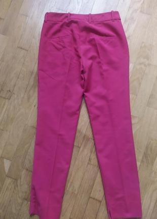 Продам классические брюки насыщенного малинового цвета от zara2 фото