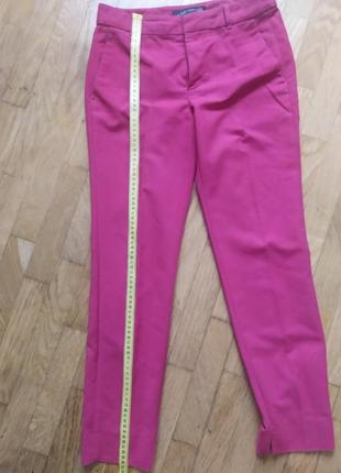 Продам классические брюки насыщенного малинового цвета от zara4 фото