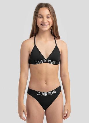 Чорний роздільний купальник бікіні calvin klein ck 🛍️1+1=3🛍️1 фото