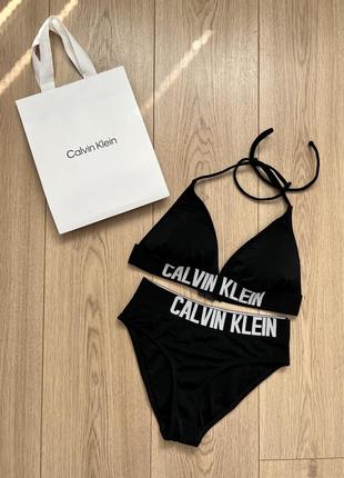 Чорний роздільний купальник бікіні calvin klein ck 🛍️1+1=3🛍️6 фото