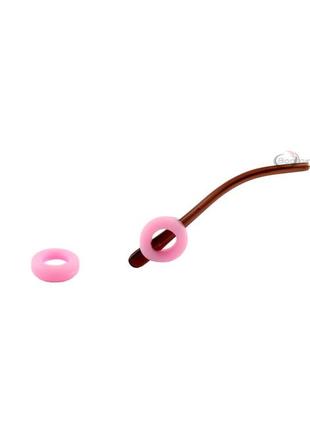 Фіксатори завушників для окулярів ( рожеві )