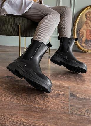 Женские ботинки bottega veneta челси,боттега венета2 фото