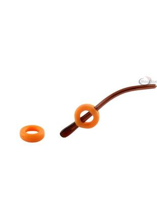 Фіксатори - стоппери завушників для окулярів ( помаранчеві )