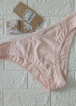 Снижки! новые плавки нюдовые низ купальника р.16 48-50