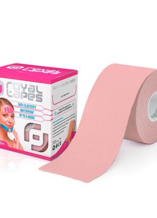 Тейп для обличчя  royal tapes face care світло-рожевий