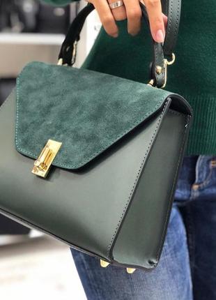 Сумка натуральна шкіра італія