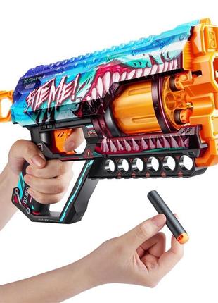 Швидкострільний бластер x-shot skins griefer shark thrasher (12 патронів), 36561в10 фото