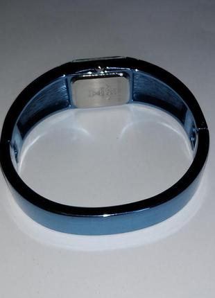 Часы-браслет avon голубой металлик7 фото
