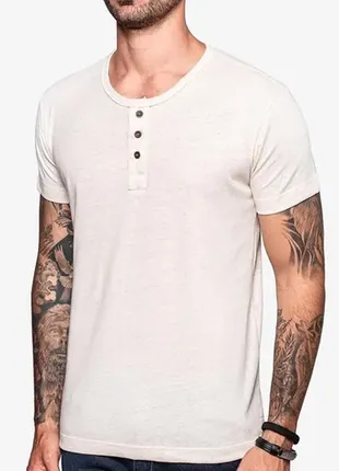 Чоловіча бавовняна футболка з кишенею 50-52 розміру