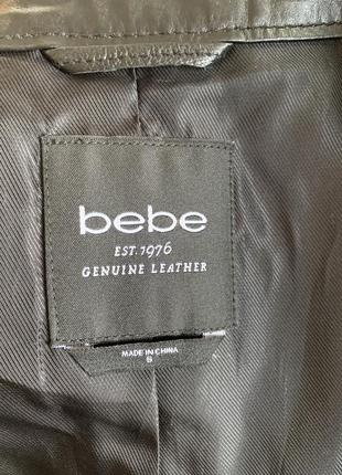 Куртка шкіряна розмір s bebe7 фото