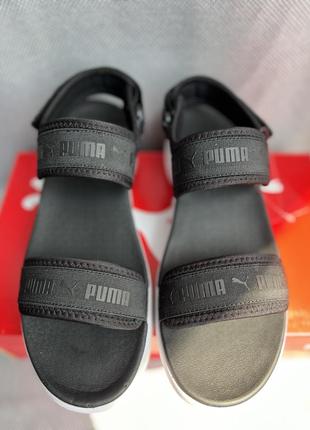Босоножки босоножки puma sportie sandals black/ white2 фото