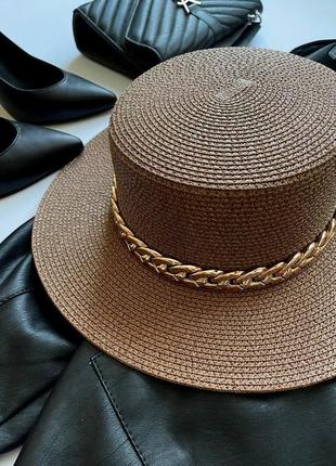 2623 тренд сезону конотье - французький, солом'яний капелюх жорсткої форми з циліндричною тулією та6 фото