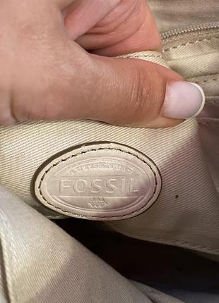 Кожаная сумка от fossil7 фото