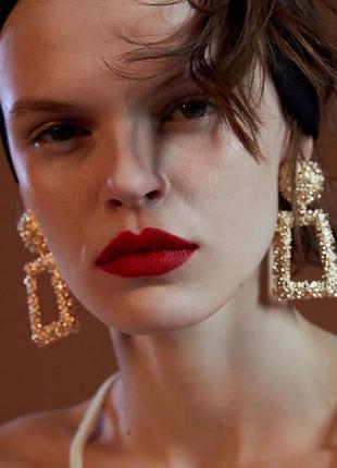 Серьги zara