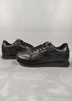 Кросівки reebok classic black5 фото