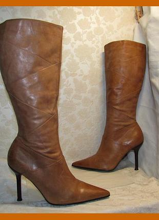 Сапоги 100% натур кожа~barratts~состояние р 37- 38