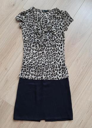 Блуза, леопардовая кофточка1 фото