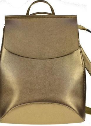 Рюкзак-трансформер жіночий zocilor, золотий