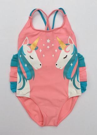 Совместный купальник для девочки единорог оригинал примарк primark
