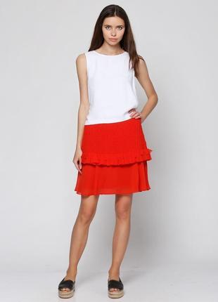 Алая  🔥 юбка красная & other stories