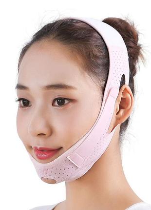 Маска для лица с 3d эффектом лифтинг face lift up belt