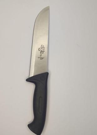 Профессиональный мясницкий нож due cigni professional butcher knife 35 см , black,
