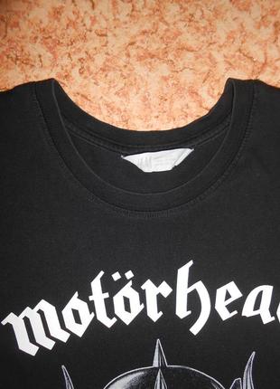 Футболка motorhead/рок мерч6 фото