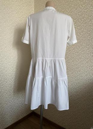 Комфортна біла сукня vero moda3 фото