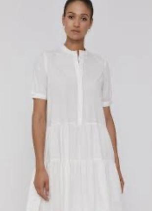 Комфортна біла сукня vero moda