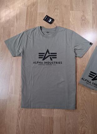 Новые футболки alpha industries
