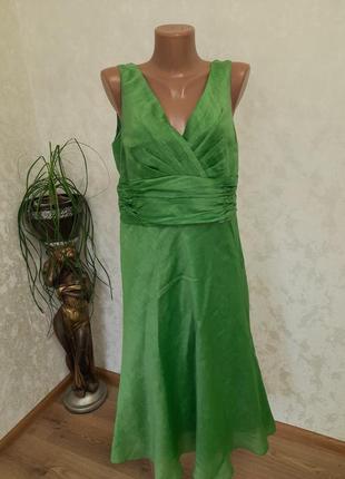 Ніжна сукня плаття супер склад льон шовк1 фото