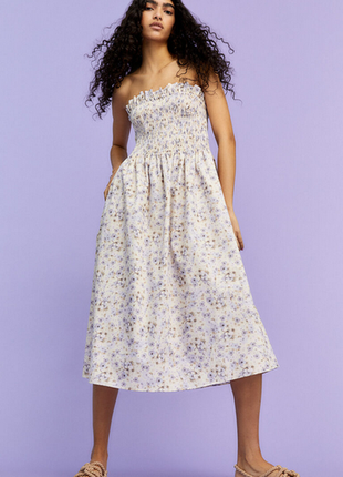 Sale бузковий сарафан бандо h&m l-xl-xxl